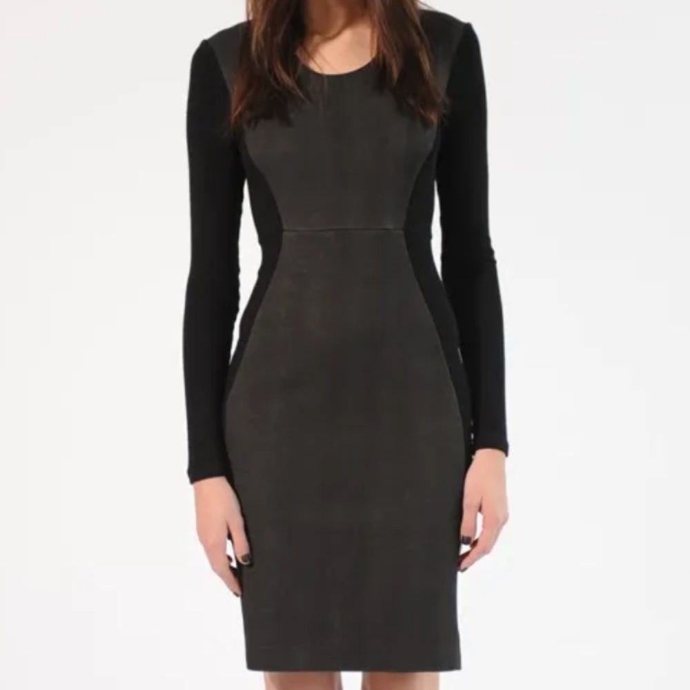 Kaelen NYC Leather Dress Size 2